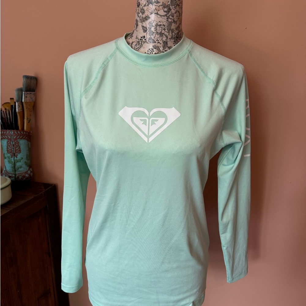 Mint Green Long Sleeve Rash Guard